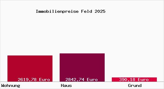 Immobilienpreise Feld