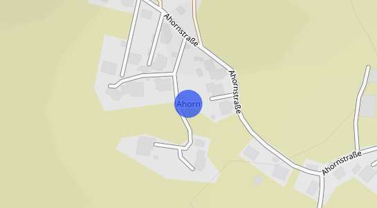 Immobilienpreise Ahorn