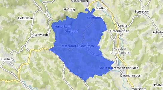 Immobilienpreise Mitterdorf an der Raab